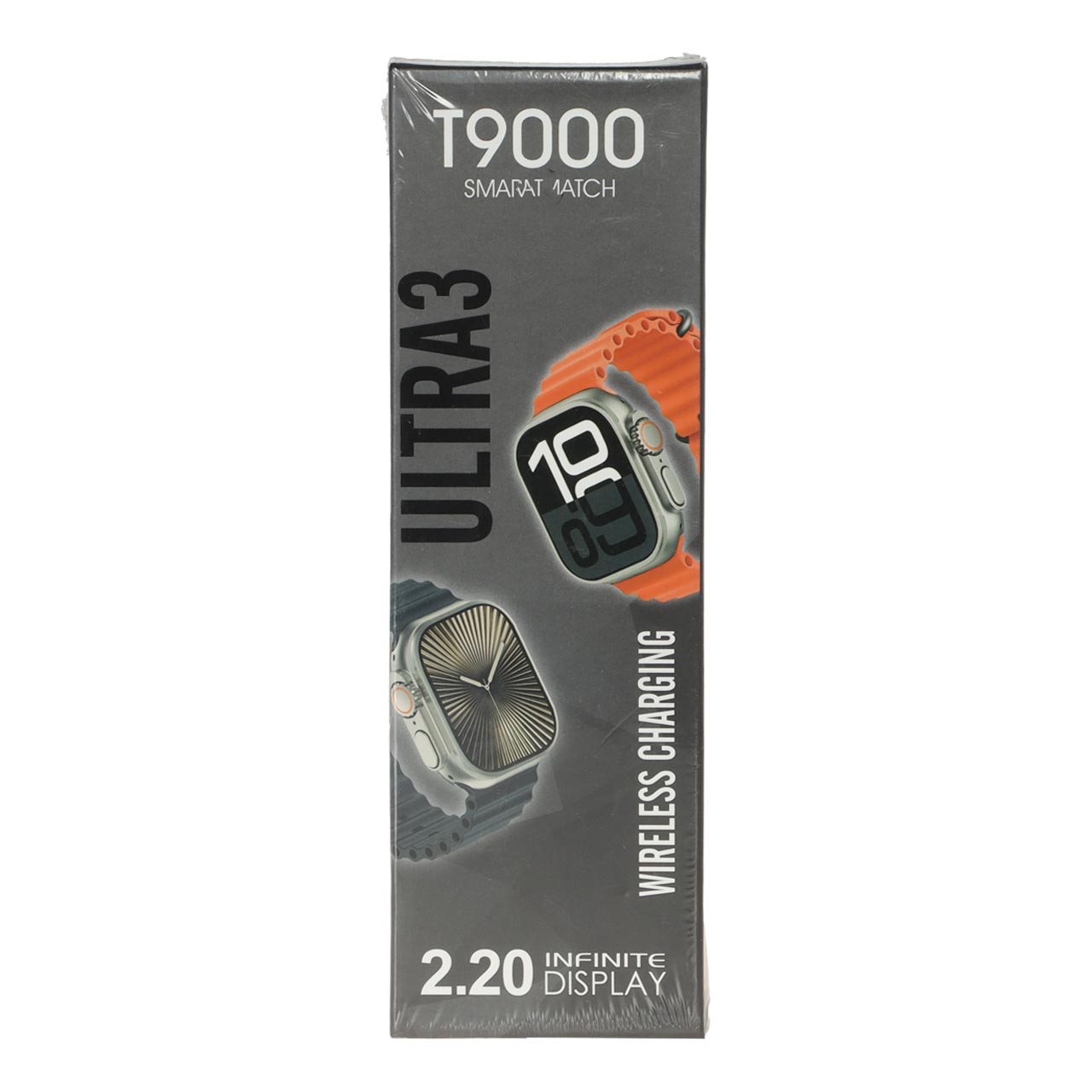 پک ساعت هوشمند مدل T9000 Ultra 3 - نقره ای